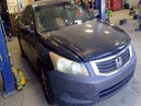 2008 HONDA ACCORD, BLACK, EX-L, 2.4, AT,A25145